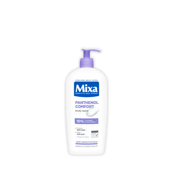 Mixa Panthenol Comfort Body Lotion & Anti-Scratching Cream For Dry Skin, Atopy Prone Skin and Eczema