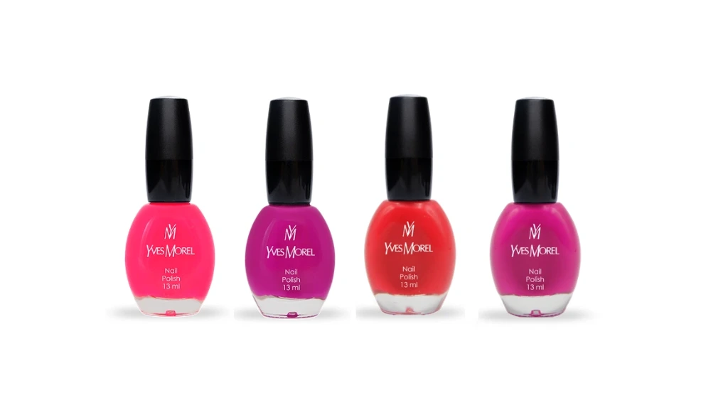 Yvesmorel Neon Nail Polish (97 – Neon Pinkish Red Fluorescent)