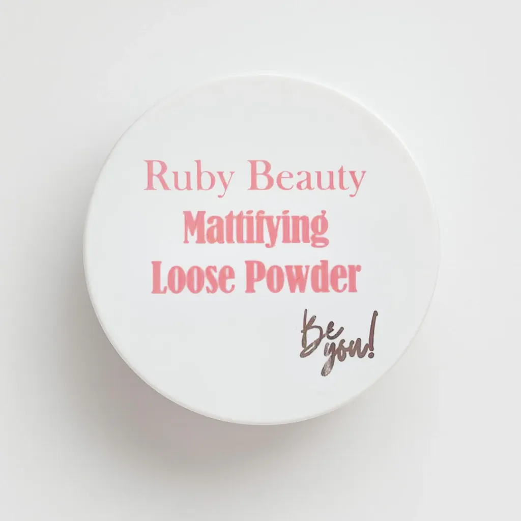 Ruby Beauty RB-4032 Mattifying Loose Powder – Shine Control for All-Day Wear