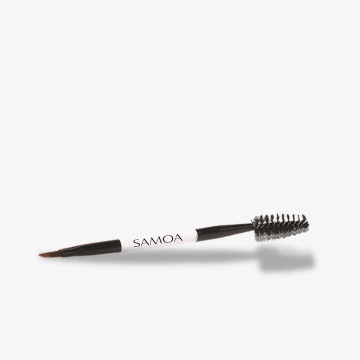 Samoa Double Ended Eyebrow Brush