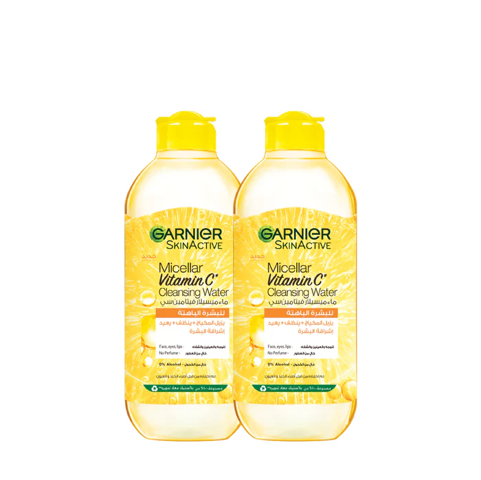 Garnier Vitamin C Micellar Water Duo Bundle At 15% Off 13.50$