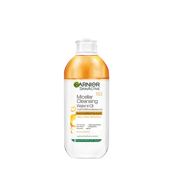 Garnier Micellar Water Oil-Infused Facial Cleanser And Waterproof Makeup Remover