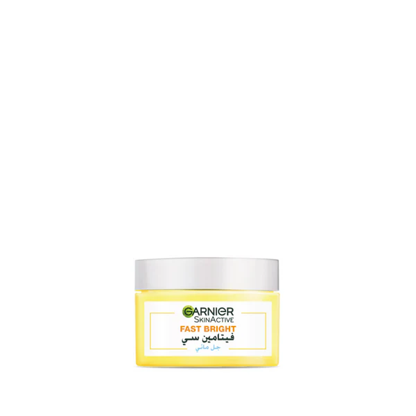 Garnier Skin Active Fast Bright Vitamin C Water Gel Moisturizer 48 Hours Hydration, Anti Dark Spots 30ml