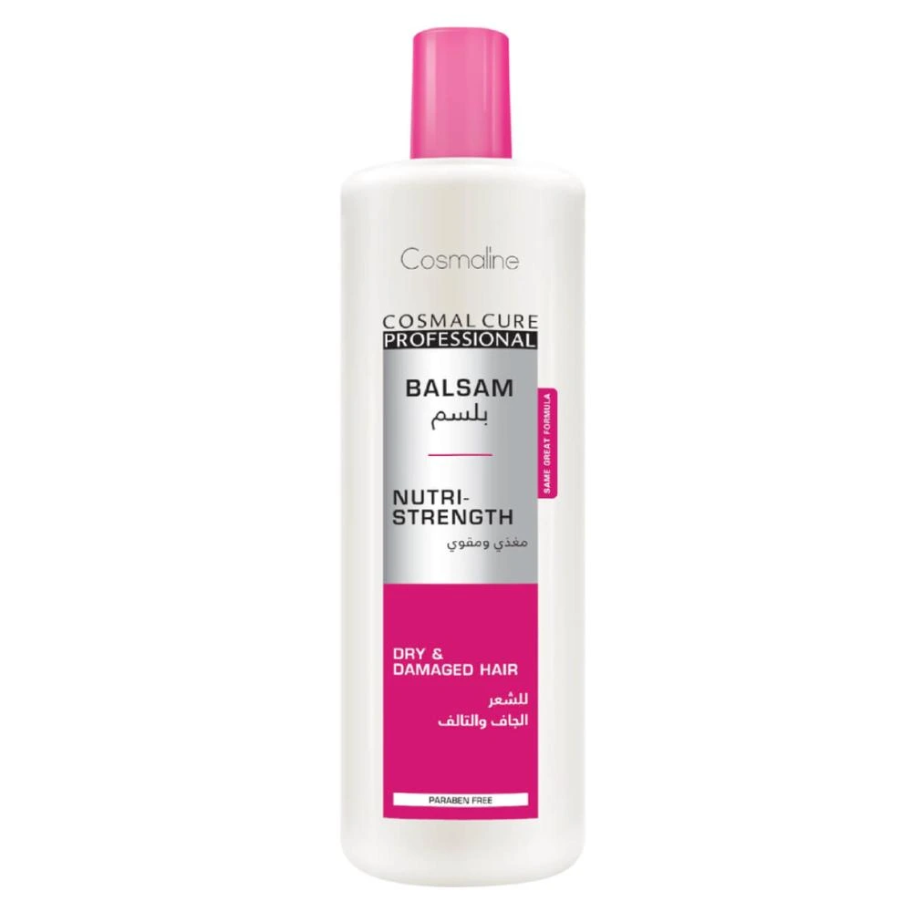 Cosmal Cure Professional Nutri Strength Balsam For Dry & Damaged Hair (500ml)