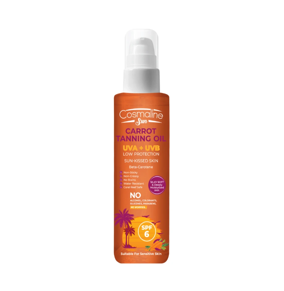 Cosmaline Sun Carrot Tanning Oil SPF 6 190ml