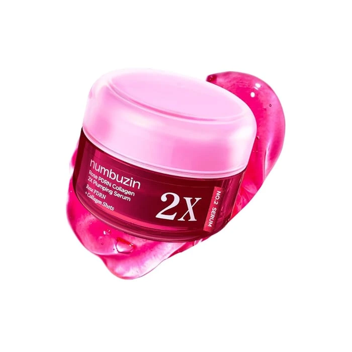 NUMBUZIN ROSE PDRN COLLAGEN 2X PLUMPING SERUM + COLLAGEN SHOTS