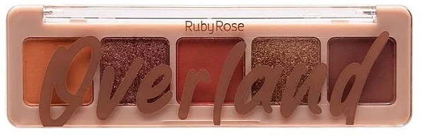 Ruby Rose Overland Eyeshadow Palette 5 Shades HB-533