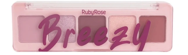 Ruby Rose Breezy Eyeshadow Palette 5 Shades HB-535