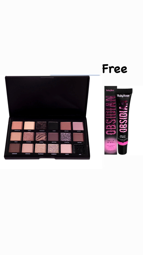Ruby Rose Precious Eyeshadow Palette HB-2601 + 1 Gift (Randomly Color)