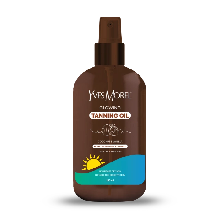 Yvesmorel Glowing Tanning Oil – Coconut and Vanilla