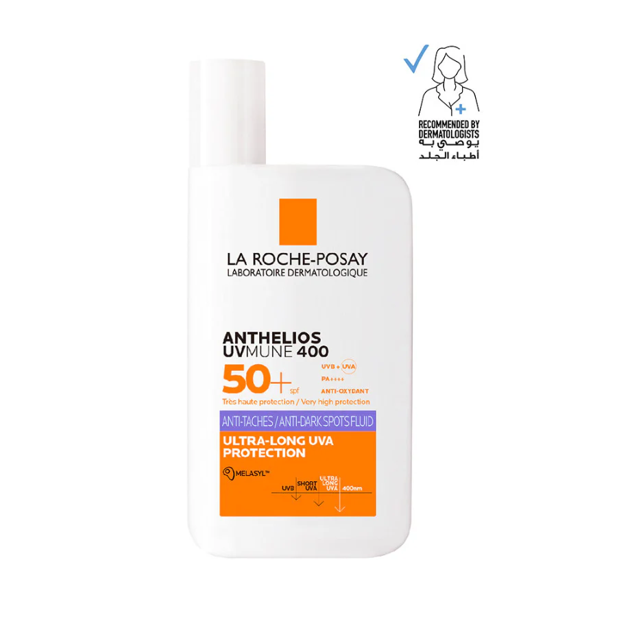 LA ROCHE POSAY ANTHELIOS UVMUNE 400 SPF 50+ INVISIBLE FLUID FOR DARK SPOTS 50ML