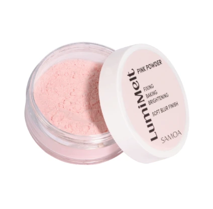 Samoa LumiMelt Pink Powder · Fixing · Baking · Brightening