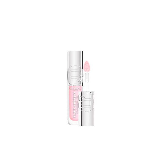 L’Oréal Paris Plump Ambition Hyaluron Lip Oil, 24HR Hydration and Volumizing Shine (101 Cristal Clear)