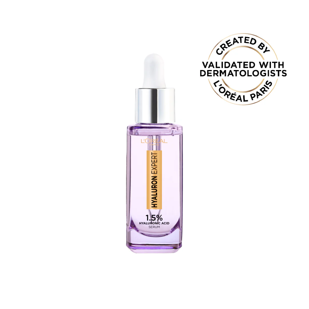 L'Oreal Paris Hyaluron Expert Replumping Face Serum, with 1.5% Hyaluronic Acid 30ml