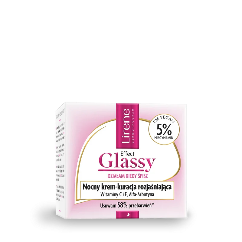 Lirene, Glassy Brightening Therapy Night Cream