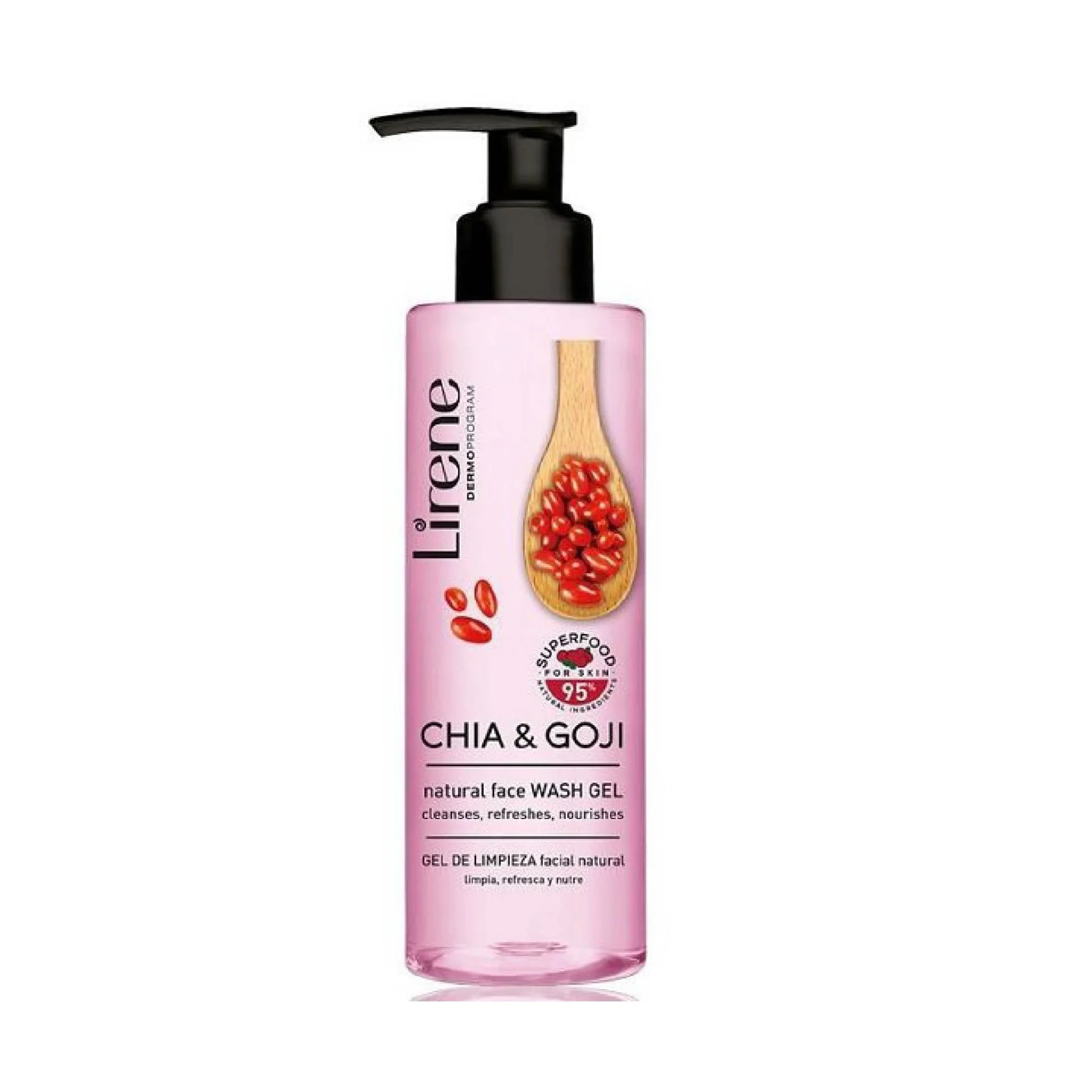 Lirene SuperFood Chia & Goji Face Wash